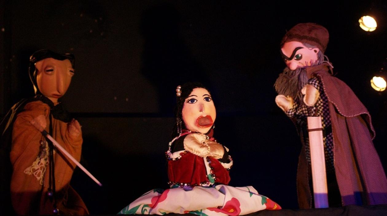 Obra del grupo de títeres venezolano 'La pareja'.