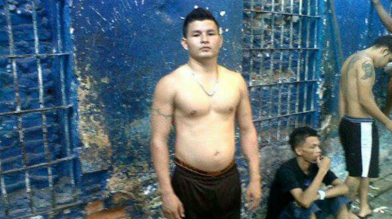 Leonel Álvaro Hernández cuando estuvo preso en el 2012.