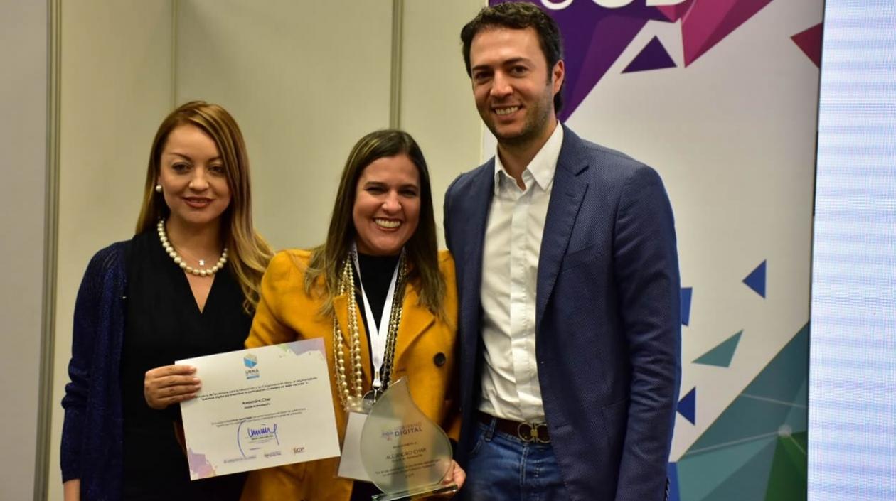 Reconocimiento por gestión digital de la Alcaldía