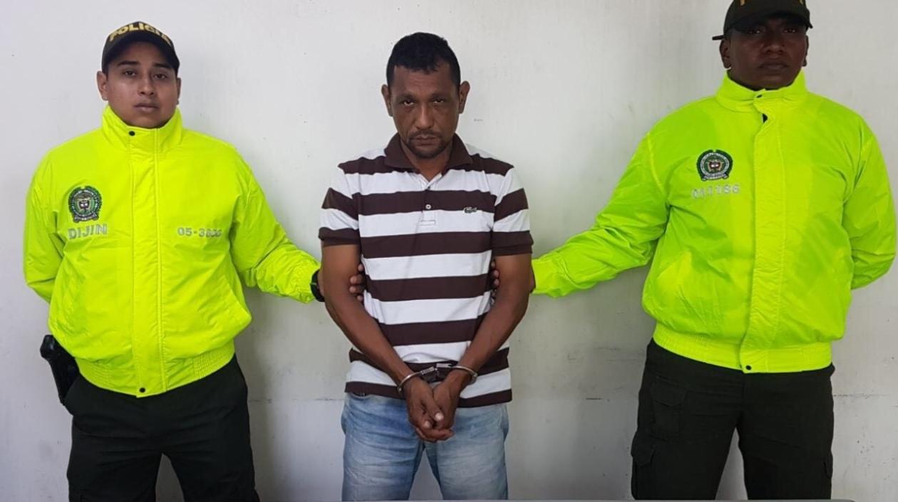 Reinel Tapias había sido capturado el sábado con un arma.