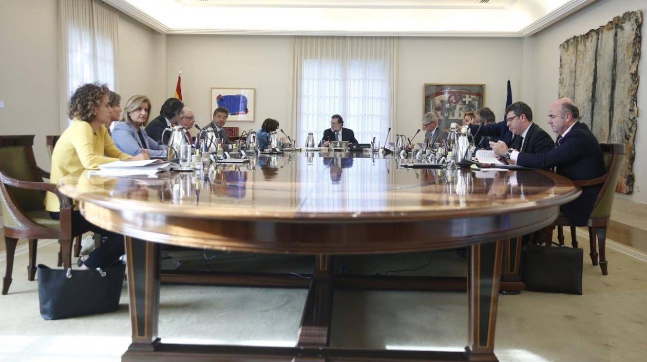 Foto del Consejo de Ministros del gobierno de España.