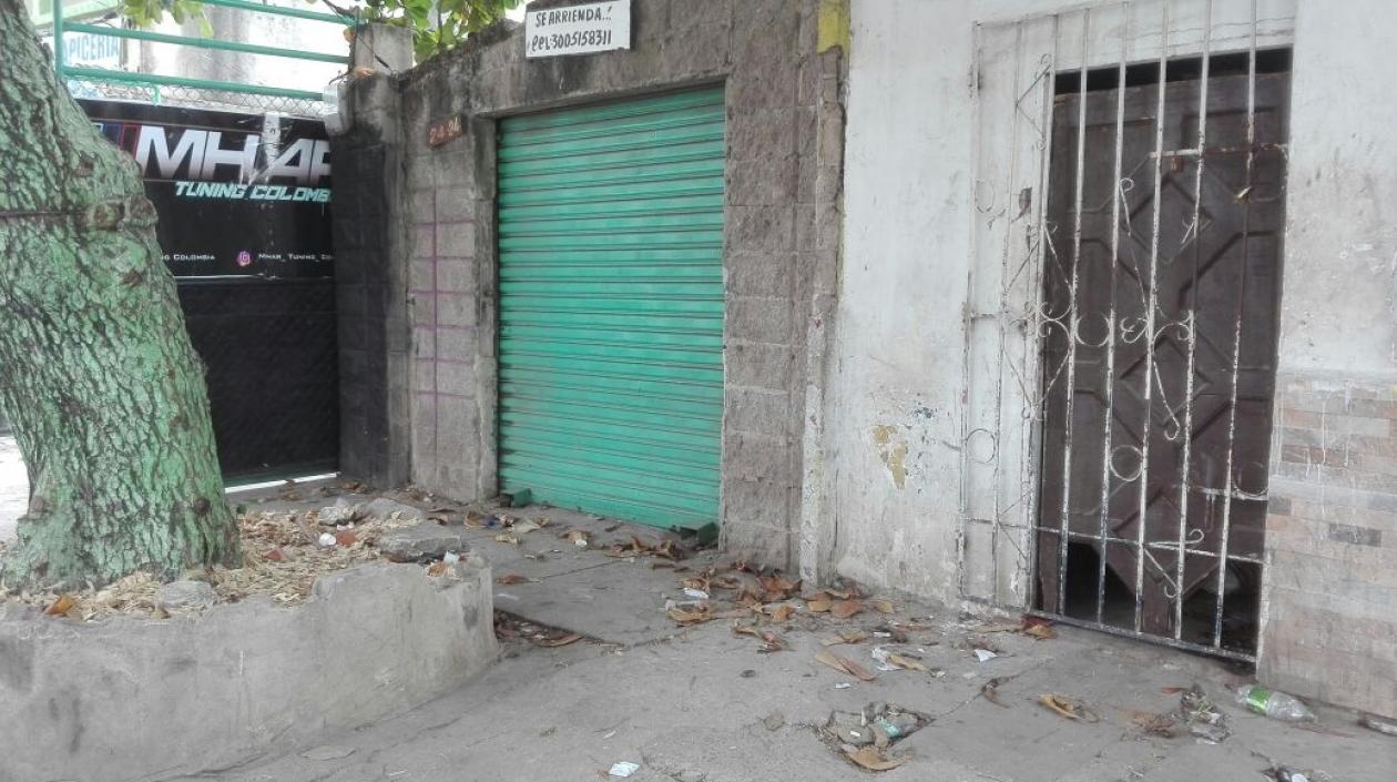 Lugar donde se presentó el suceso. 