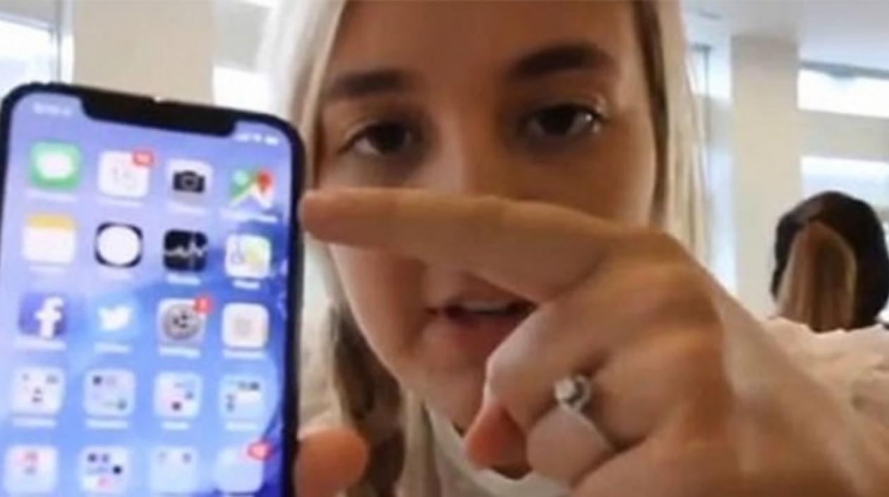 La bloguera Brooke Amelia Peterson.