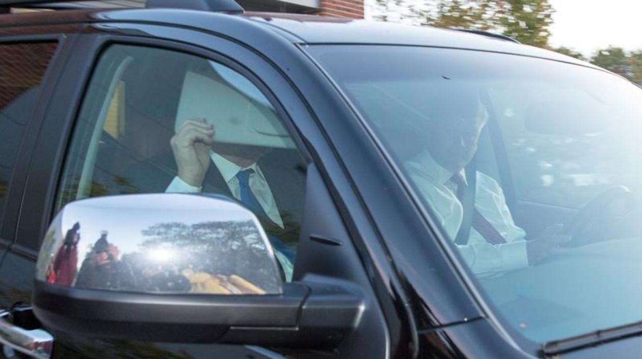 Paul Manafort, ex jefe de campaña del ahora presidente de EE.UU., a su llegada al FBI.