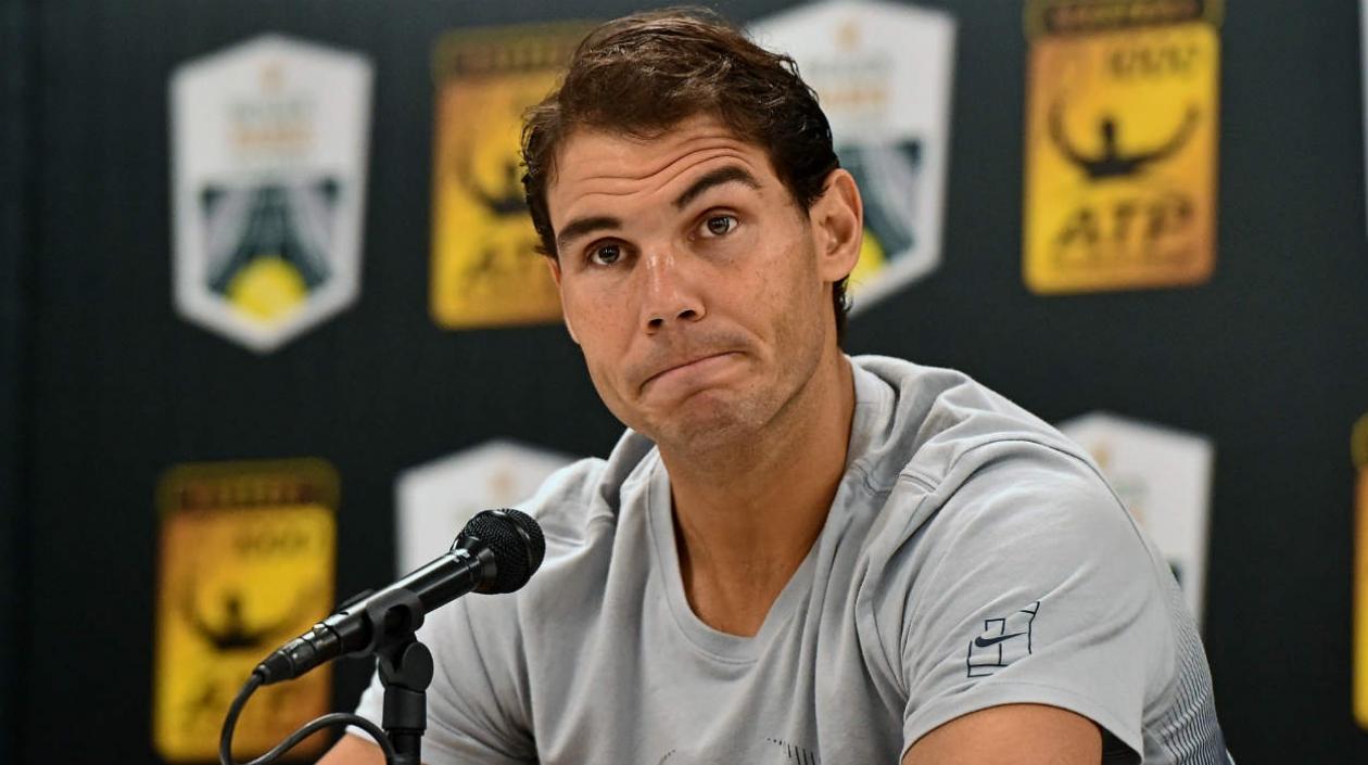 Rafael Nadal, tenista español. 