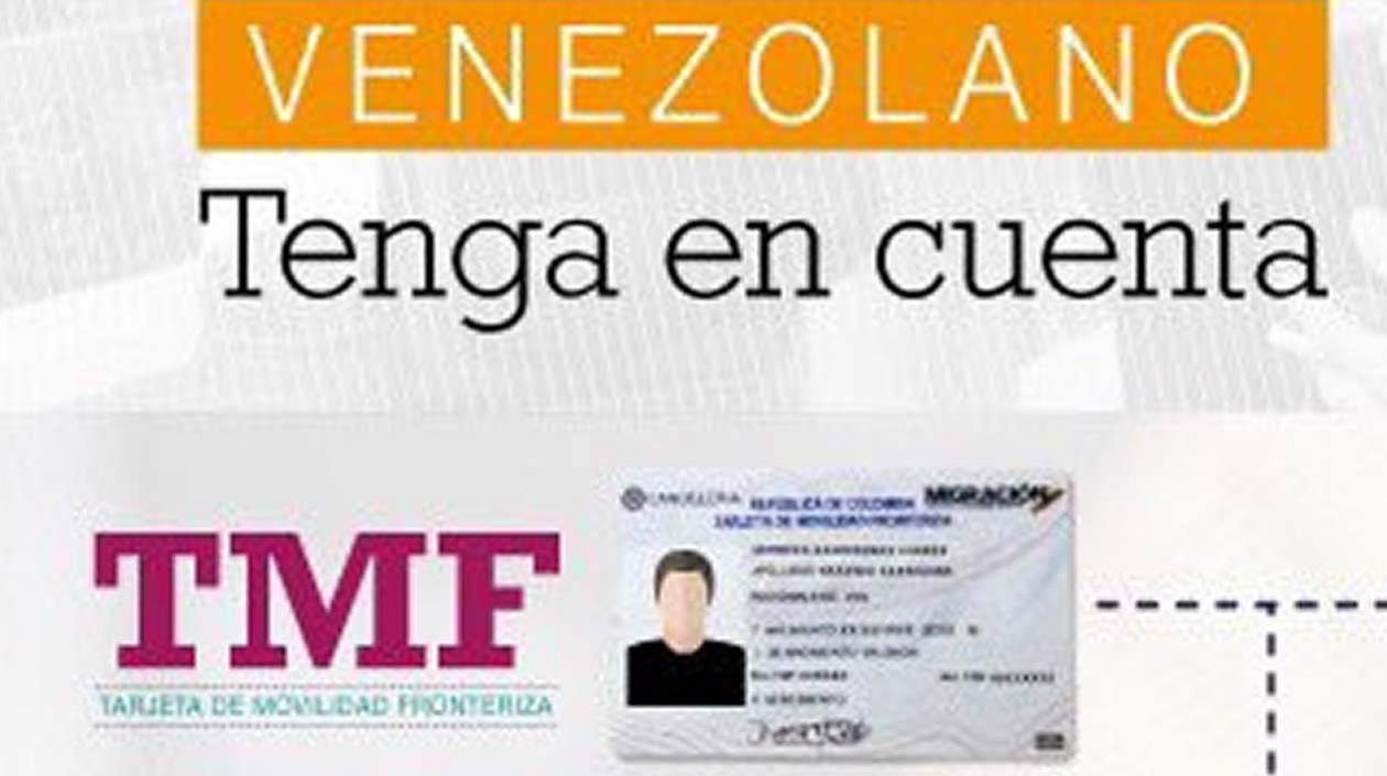 Esta es la Tarjeta de Movilidad Fronteriza.