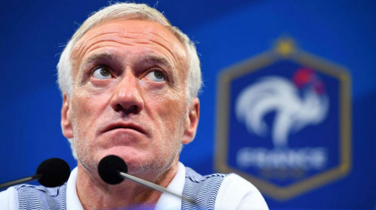 Didier Deschamps, técnico de Francia. 