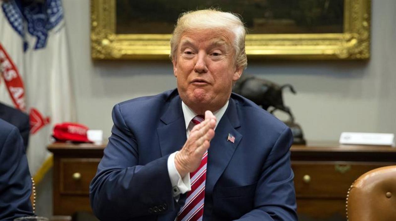 Donald Trump, presidente de Estados Unidos.