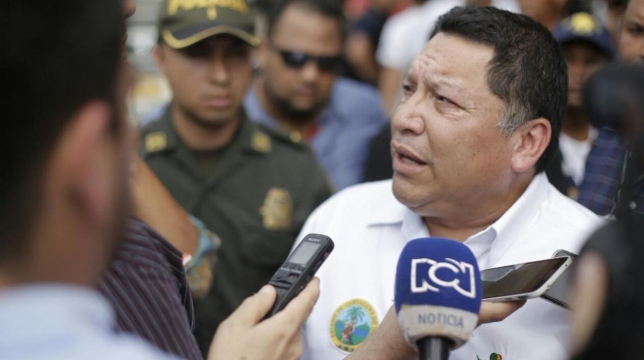 Manuel Vicente Duque, alcalde de Cartagena.