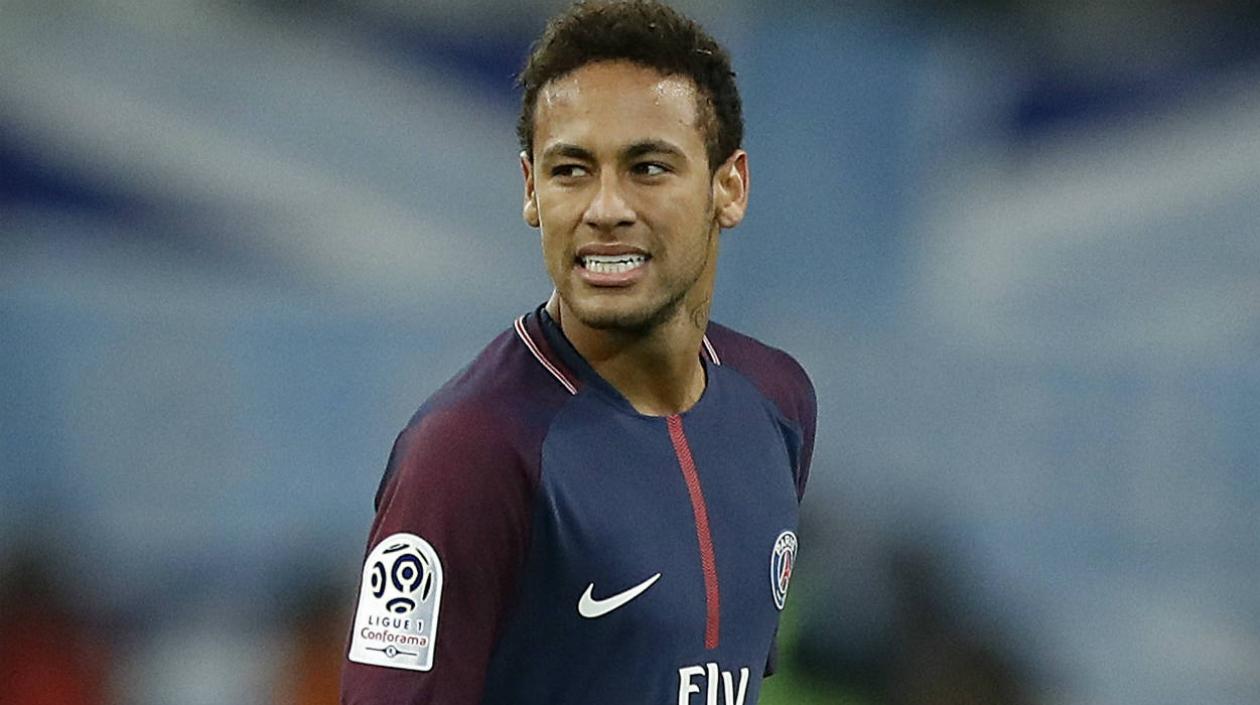 Neymar, delantero del PSG.