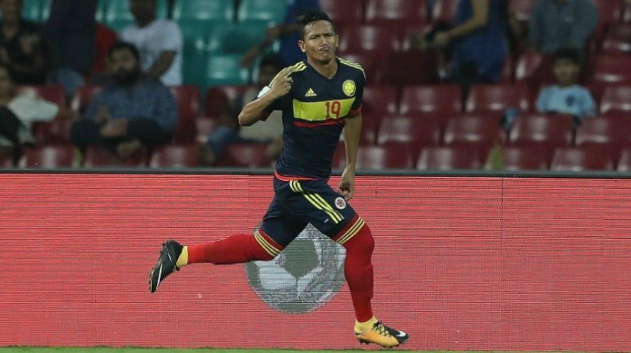  Juan David Vidal, delantero del Barranquilla convocado a la Selección. 