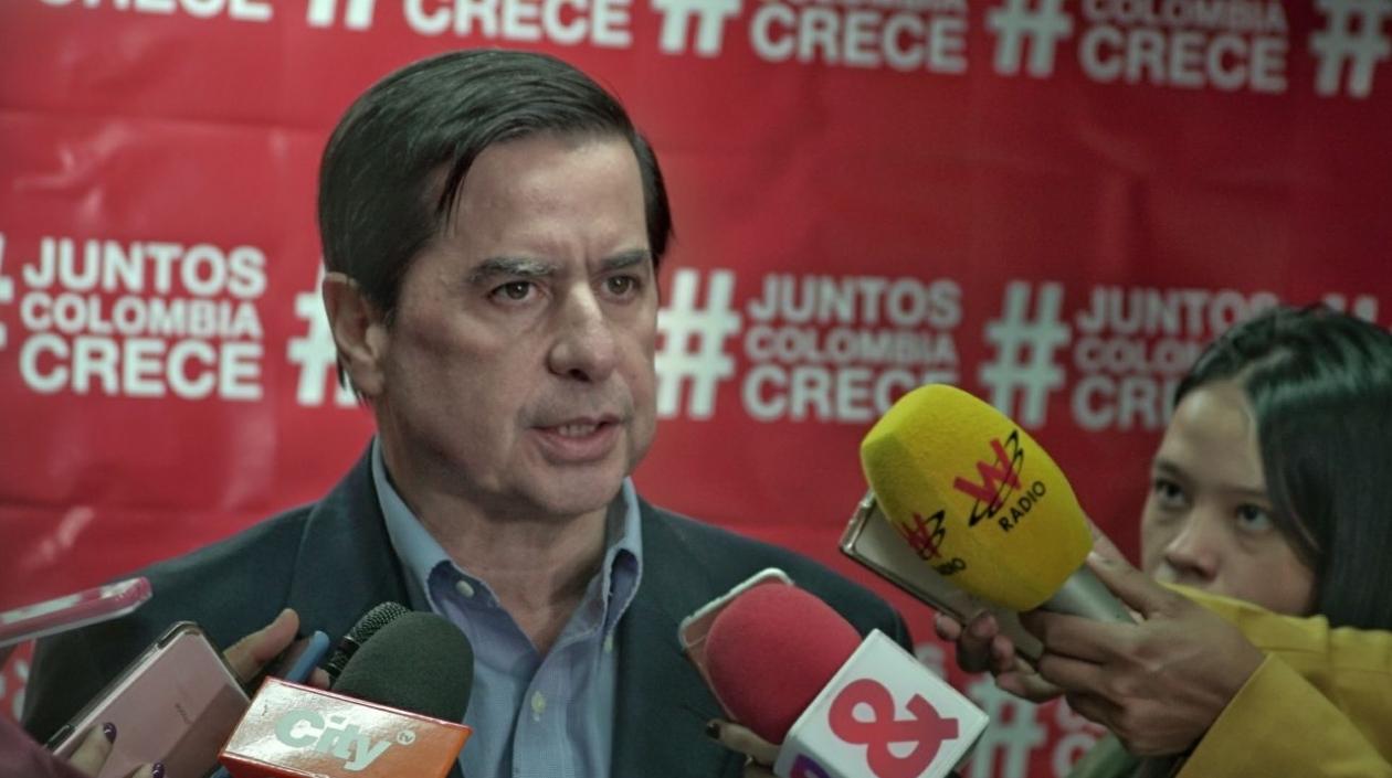 Juan Fernando Cristo, precandidato presidencial del Partido Liberal.