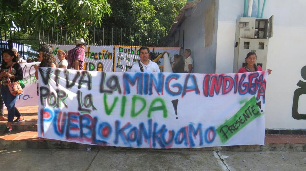 En al menos 21 departamentos de Colombia hay movilizaciones de indígenas.