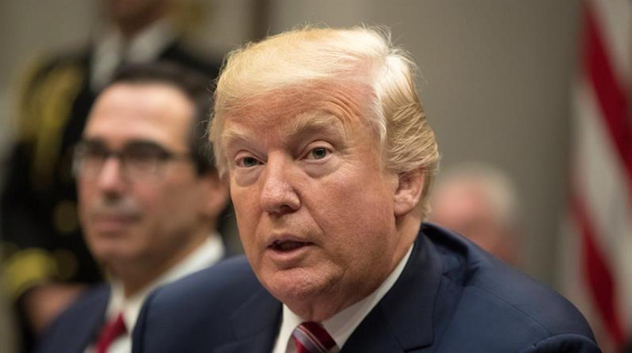 Donald Trump, presidente de Estados Unidos.