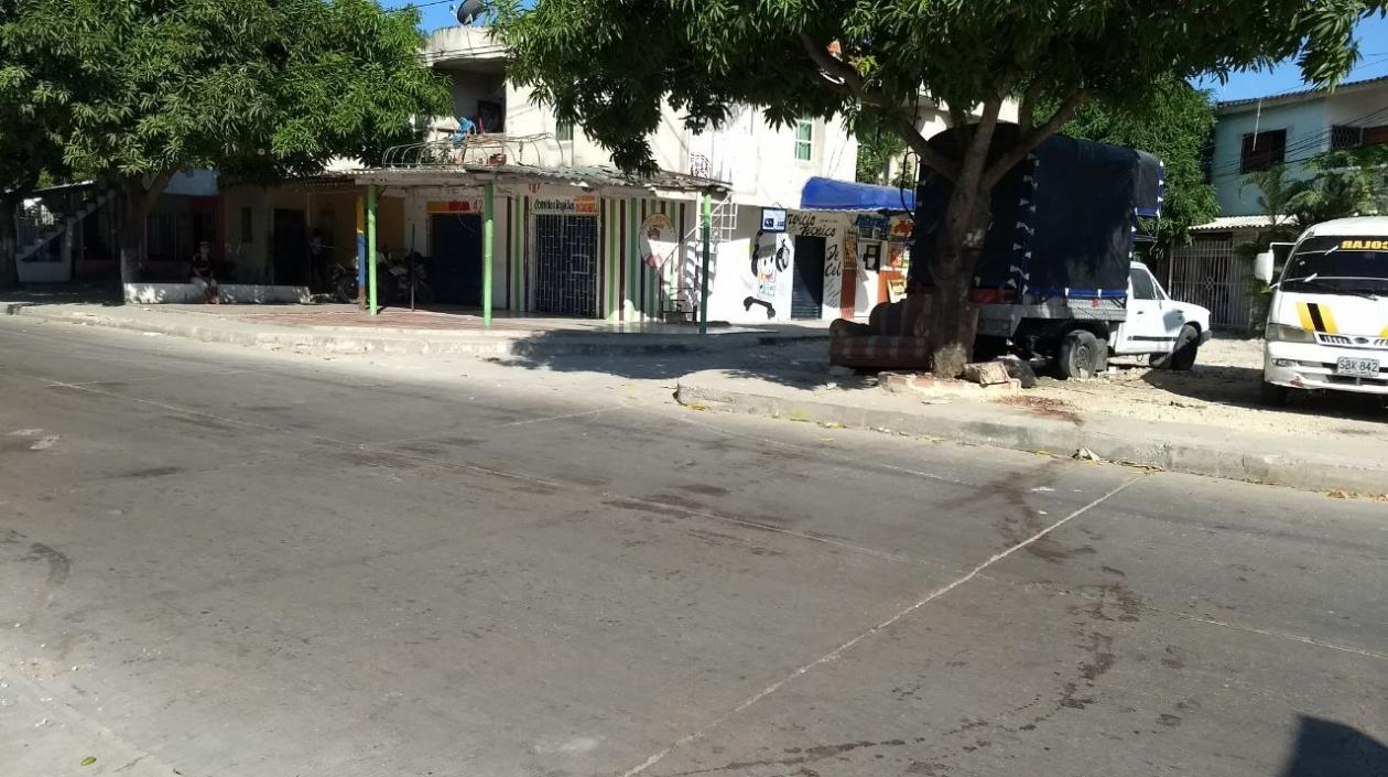 El ataque de sicarios fue por la Avenida Las Torres.