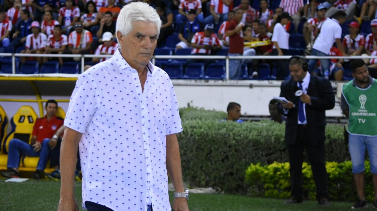 Julio Comesaña, DT del Junior.