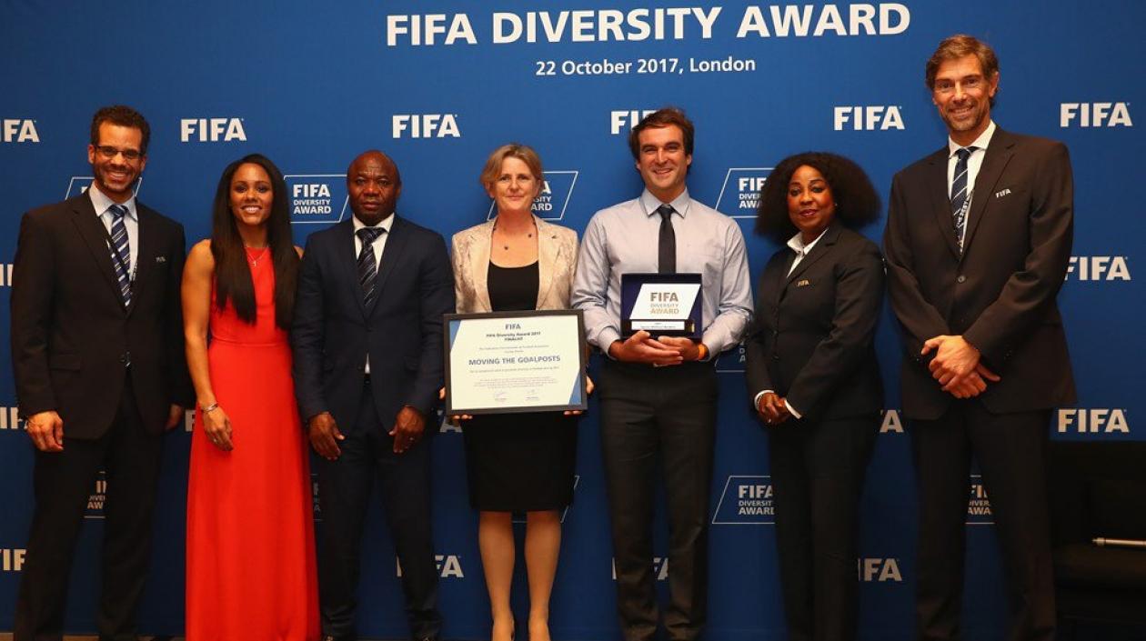 Integrantes de la fundación galardonada. 