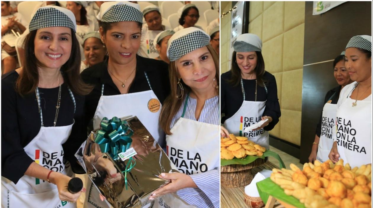 La primera dama del Distrito, Katia Nule, una impulsadora de todos los proyectos y programas que les brinden herramientas de empoderamiento a las mujeres.