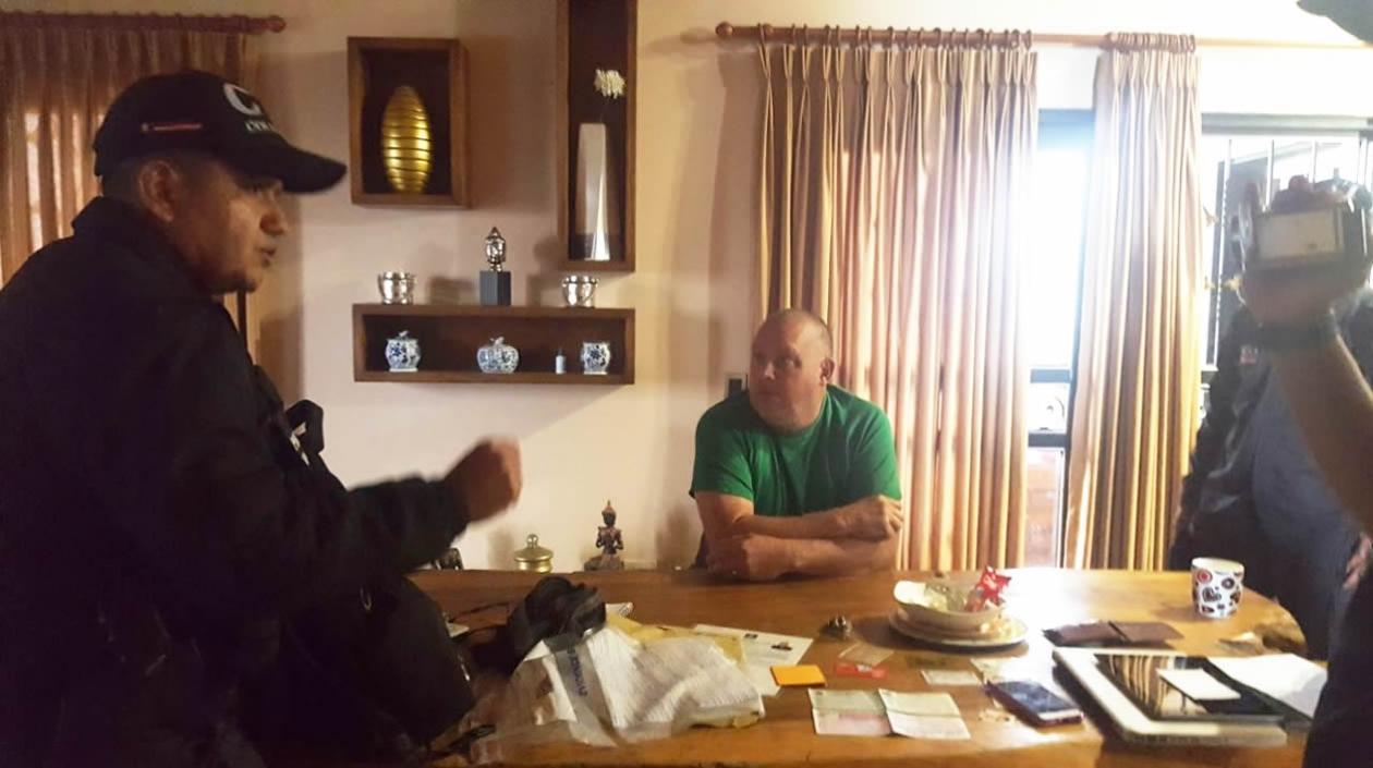 Operativo de la Fiscalía contra el narcotráfico.