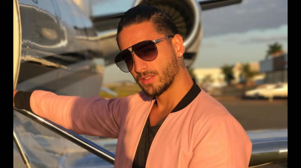 El cantante Maluma.