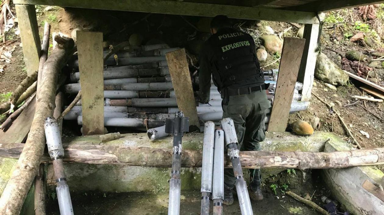 Caleta en zona rural de Tumaco.