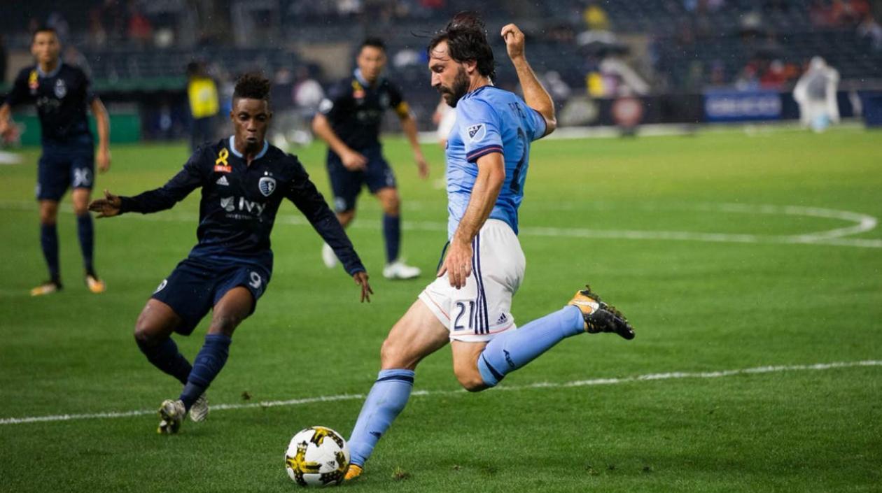 Andrea Pirlo, jugador italiano. 