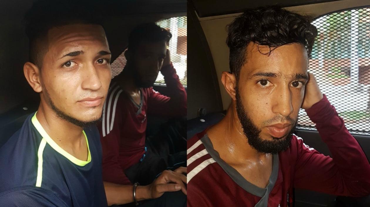 Los capturados fueron conducidos a la URI de la Fiscalía.