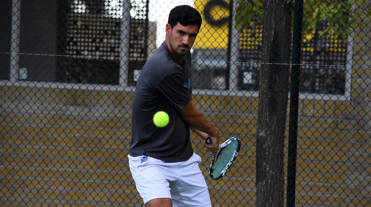 José Bendeck, tenista barranquillero. 
