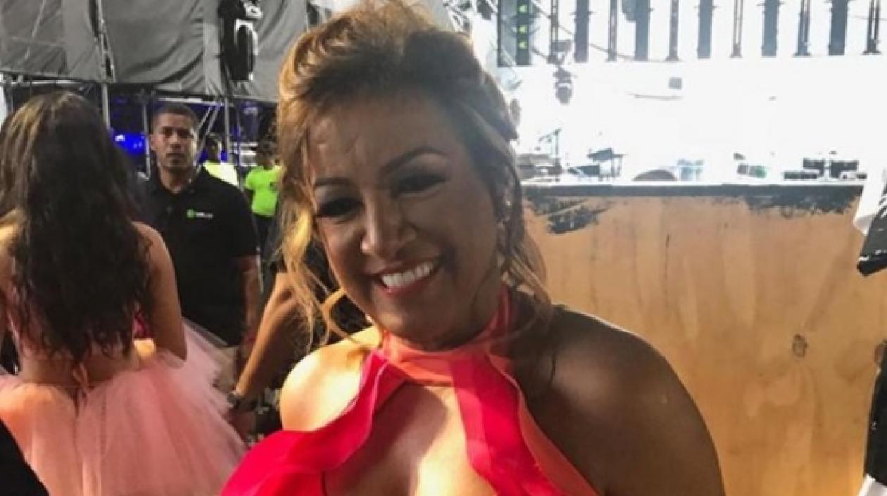 La merenguera Milly Quezada.