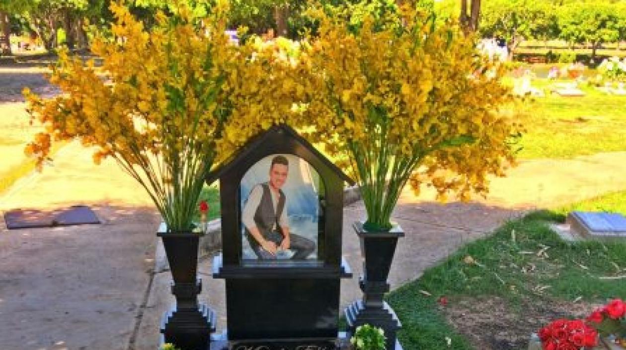 Tumba de Martín Elías en Valledupar.