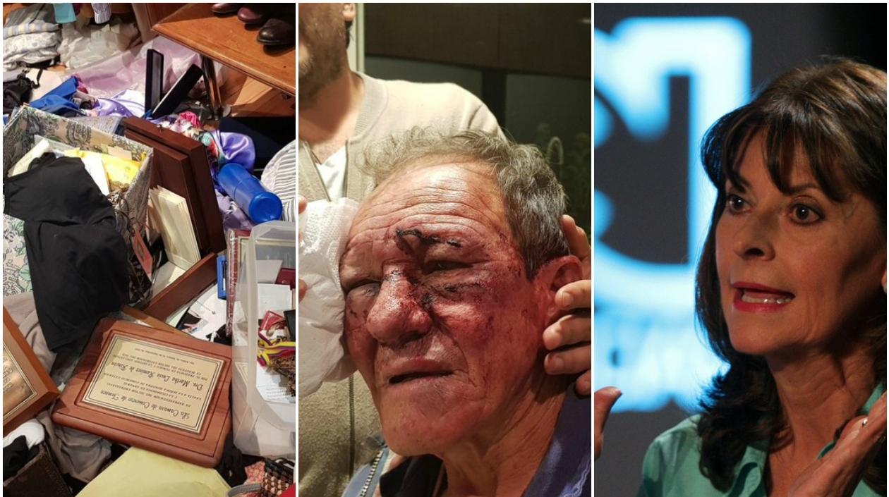 Candidata Marta Lucía Ramírez denunció el robo a su casa, en la que resultó herido uno de sus empleados.