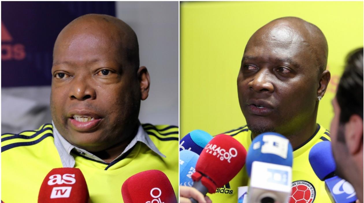 Faustino Asprilla y Freddy Rincón.