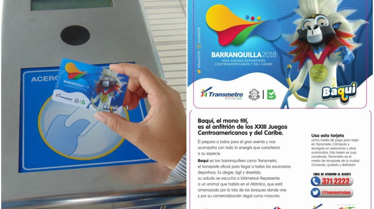 Nueva tarjeta de Transmetro.