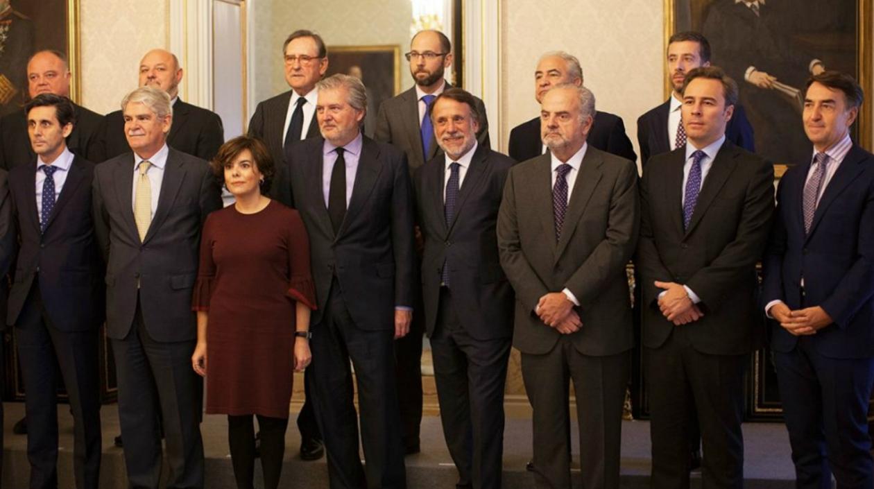 Hoy se ha celebrado la XXIX sesión ordinaria del Patronato de la Fundación Carolina, presidida por la Vicepresidenta del Gobierno, Soraya Sáenz de Santamaría. 