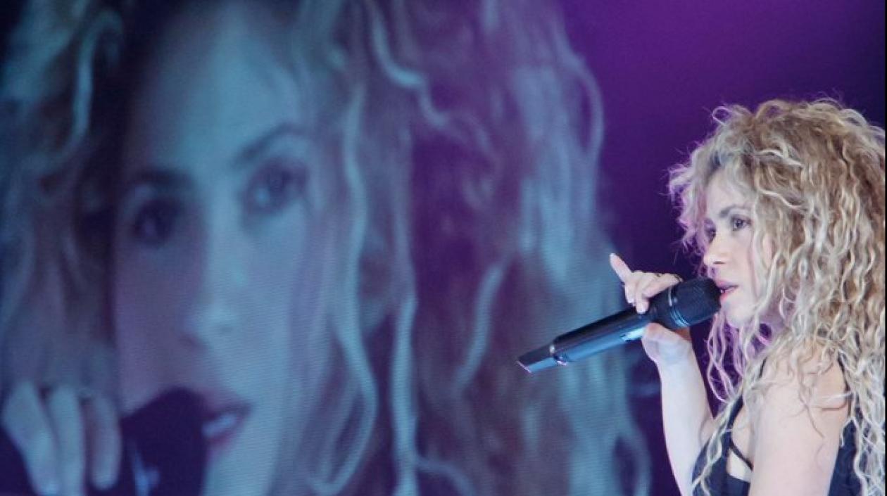 La cantante Shakira.