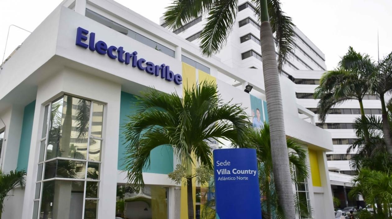 Fachada de Electricaribe. 