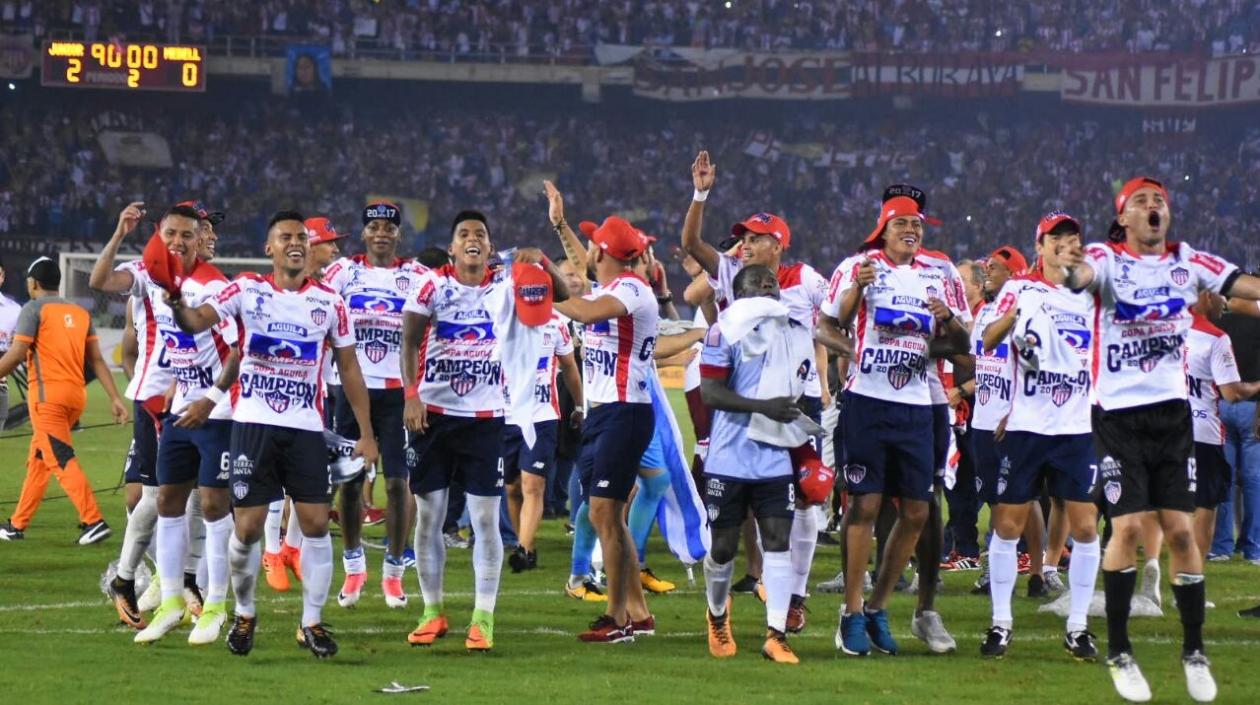 Celebración juniorista.