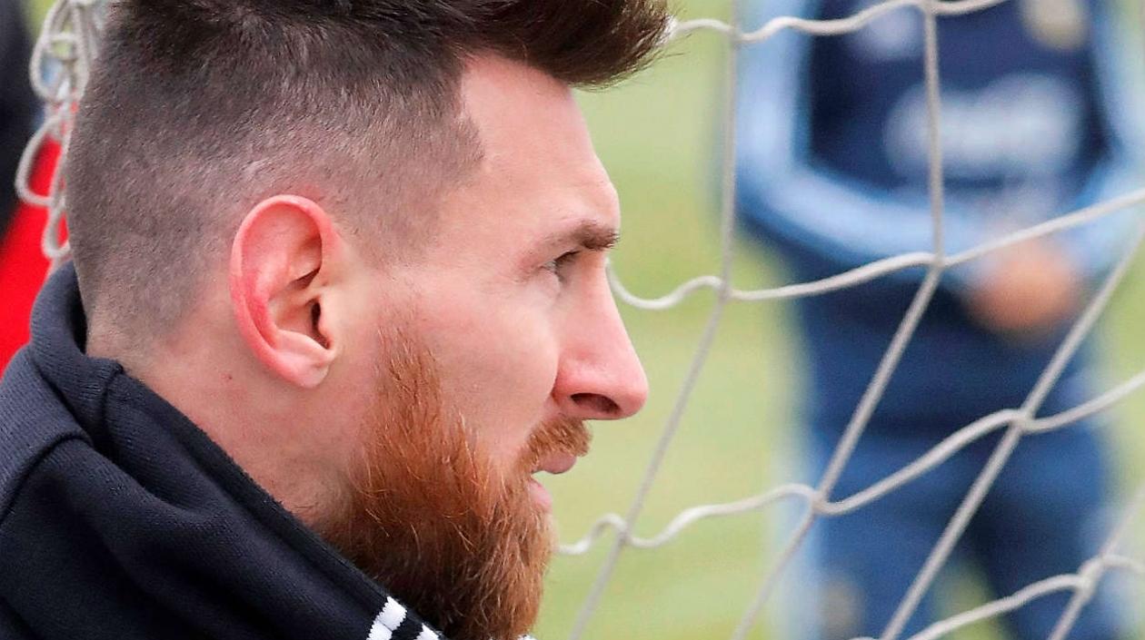 Lionel Messi, delantero de la Selección Argentina. 