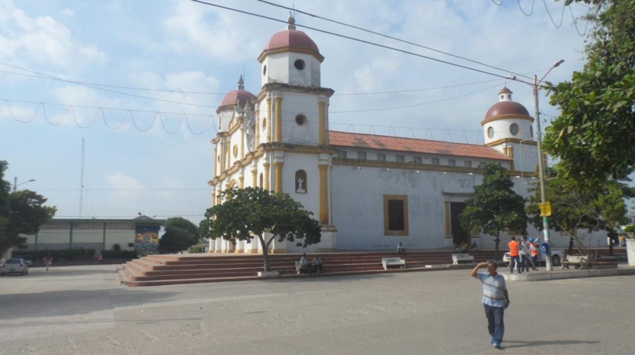 Plaza del municipio de Soledad.