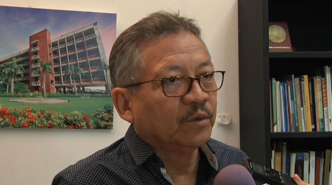 Carlos Prasca, rector de UniAtlántico.