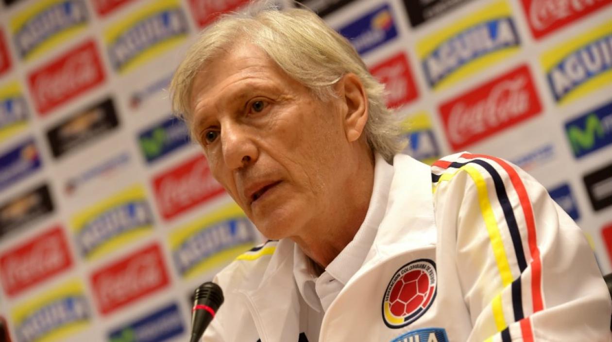 José Néstor Pékerman, técnico de Colombia.