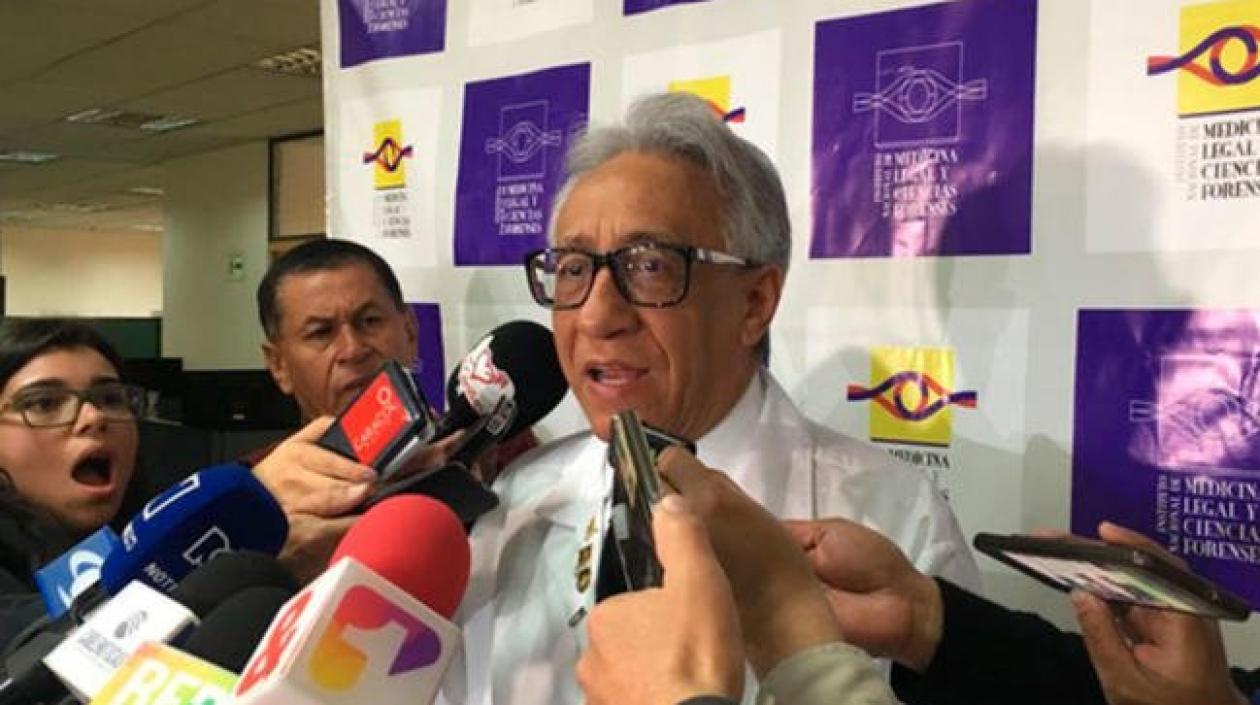 Carlos Valdés, director de Medicina Legal.