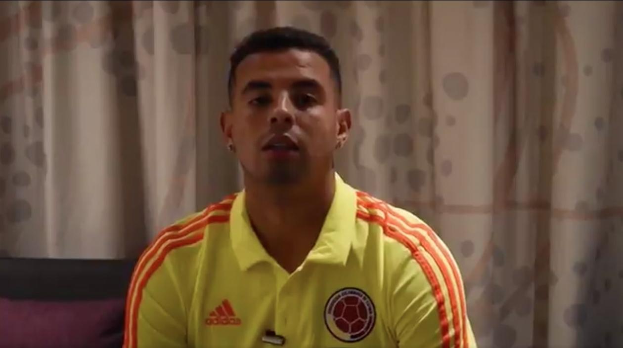 Edwin Cardona pidió disculpas por su gesto. 