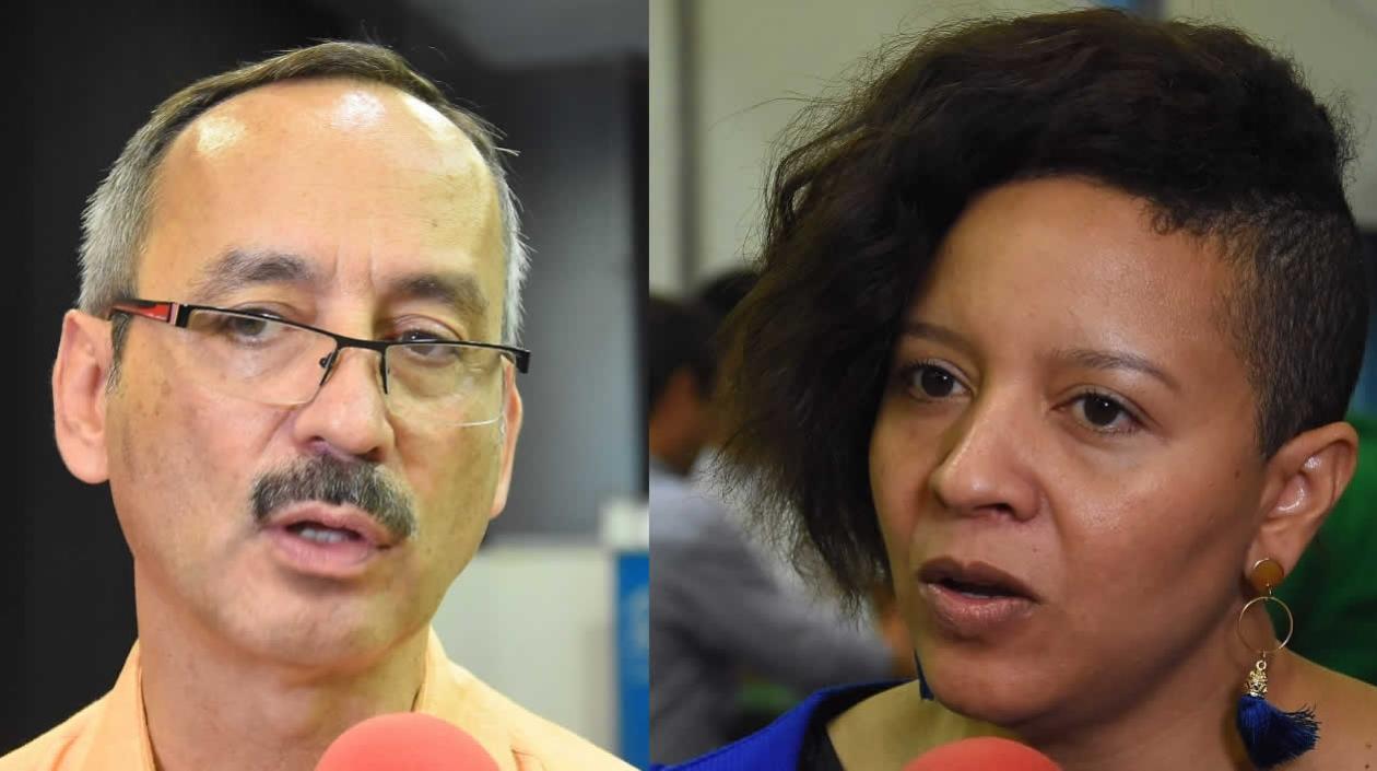 Gustavo Toro, Presidente de Cotelco, y Claudia Barreto, Presidenta de Acodres.