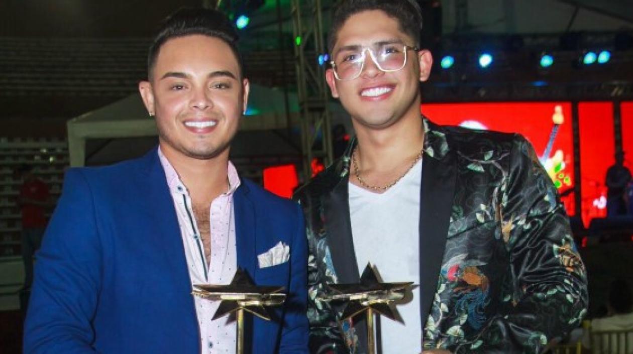 Los cantantes Óscar Prince y Will Fiorillo.