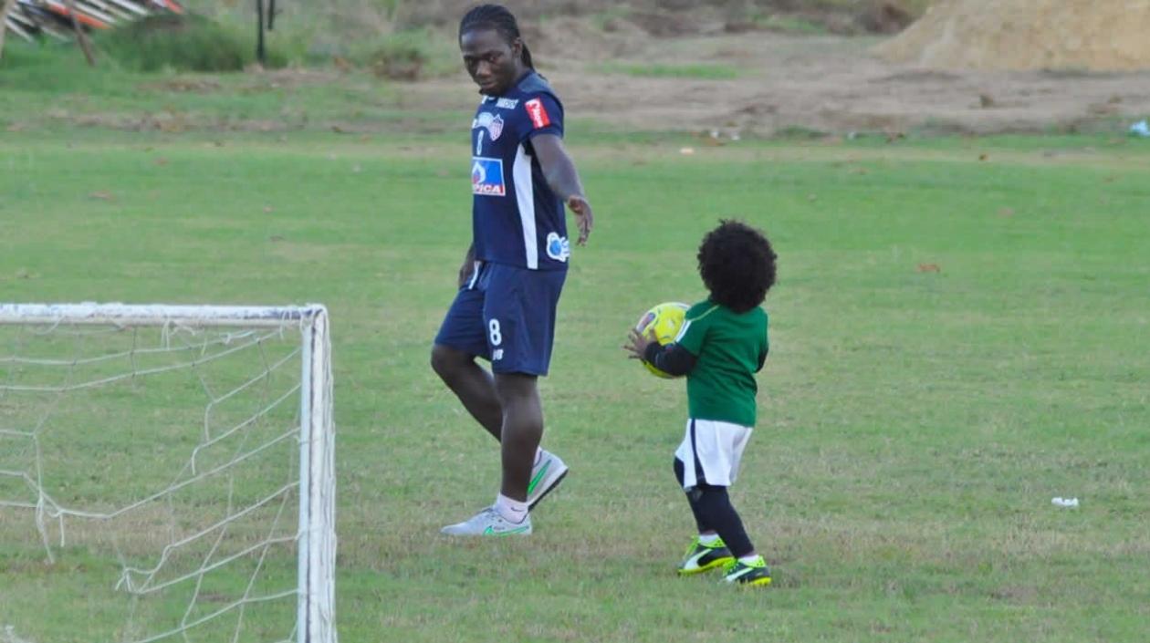 Yimmi Chará  y Juan Pablo Chará