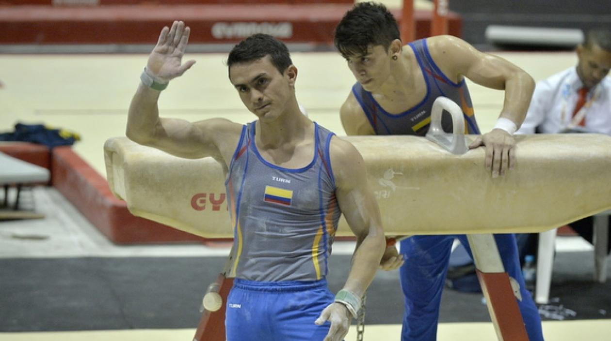 El colombiano Jossimar Calvo, laureado en la jornada inicial.