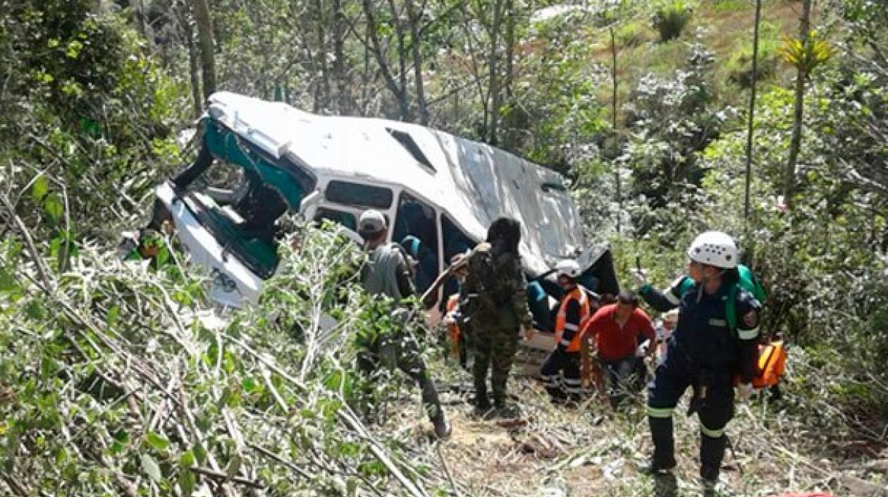 El hecho se produjo en cercanías al municipio de Chipaque, Cundinamarca.