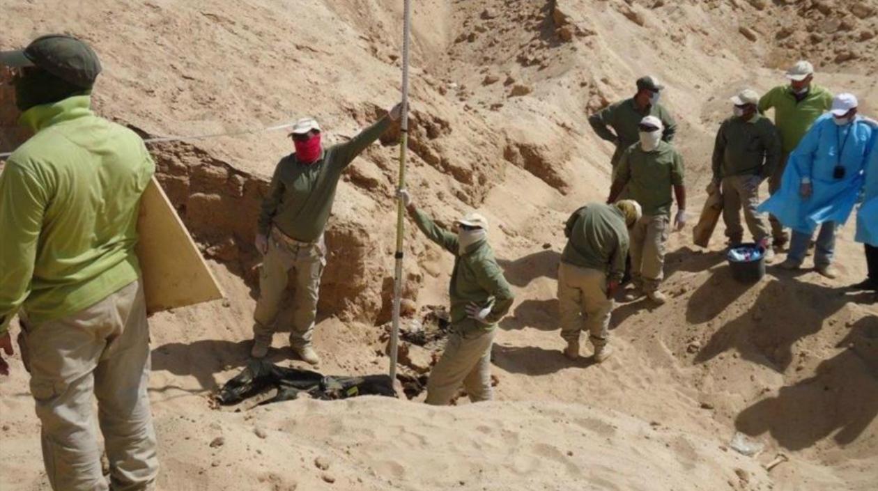 Las fosas comunes son reiterativas en Irak.