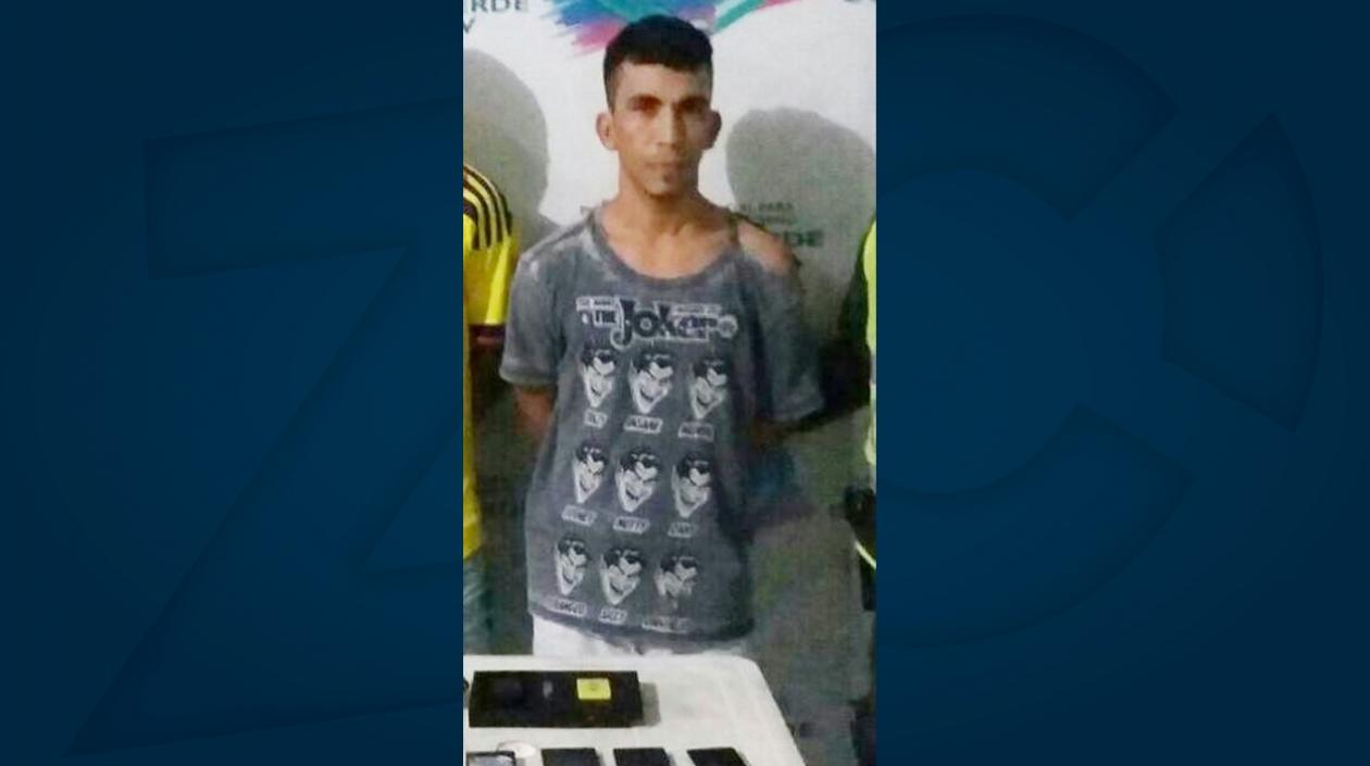 Johan De Jesús Macías, de 29 años, alias 'El enano'